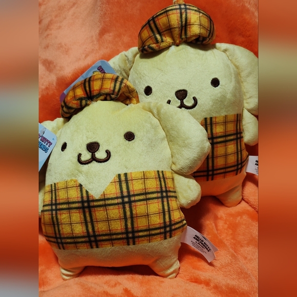 Sanrio - Plaid Pal Pompompurin Plush Toy - Picture 5 of 5